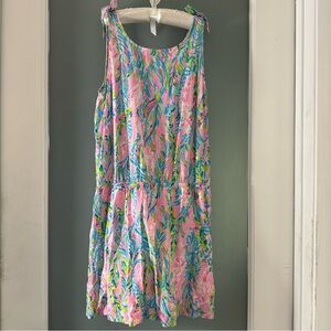 Lilly Pulitzer Sundari girls sleeveless Dress “Unicorn of the Sea”-summer